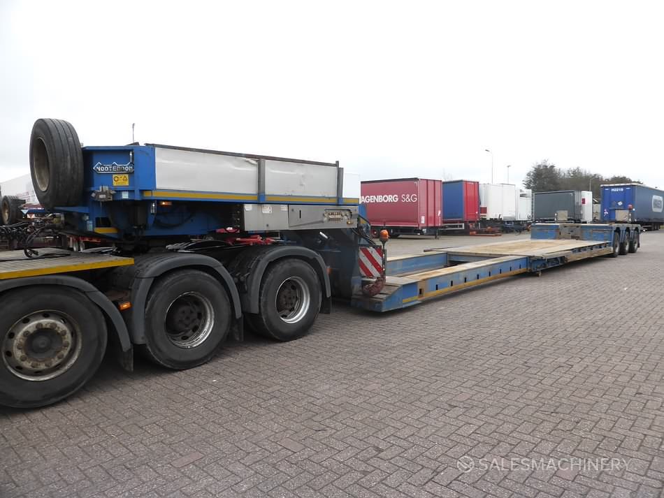 ノーテブーム　2-axle Pendel-X Euro Low-loader NOOTEBOOM EURO PENDEL X AXLE Year: 2010 Price: 84 900 EUR