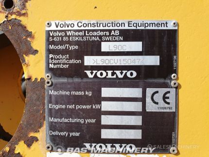 Volvo L90 Year 1998 Price 17 200 Eur Used Wheel Loaders 10t 20t For Sale 1407